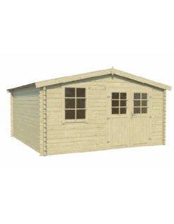 Abri De Jardin Bekky 14.45 M² En Bois Massif 40 Mm