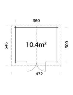 Abri De Jardin Tina 10.8 M² En Bois Massif 34 Mm 26 Abri De Jardin Tina 10.8 M² En Bois Massif 34 Mm -Lafuma Soldes Boutique abri de jardin tina 108 m en bois massif 34 mm 11
