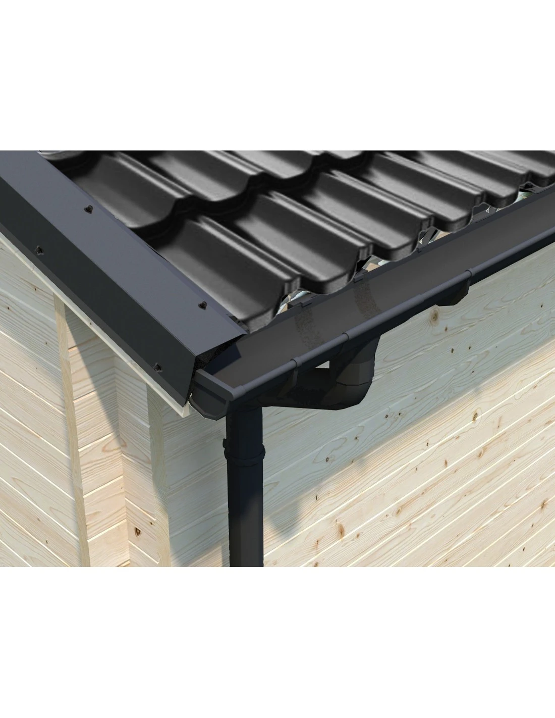 Abri De Jardin Tina 14 M² En Bois Massif 34 Mm 9 Abri De Jardin Tina 14 M² En Bois Massif 34 Mm – Image 7