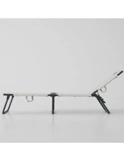 Bain De Soleil AMIGO Aluminium Anthracite Texfil Blanc Beige 8 Bain De Soleil AMIGO Aluminium Anthracite Texfil Blanc Beige -Lafuma Soldes Boutique bain de soleil amigo aluminium anthracite texfil blanc beige 2