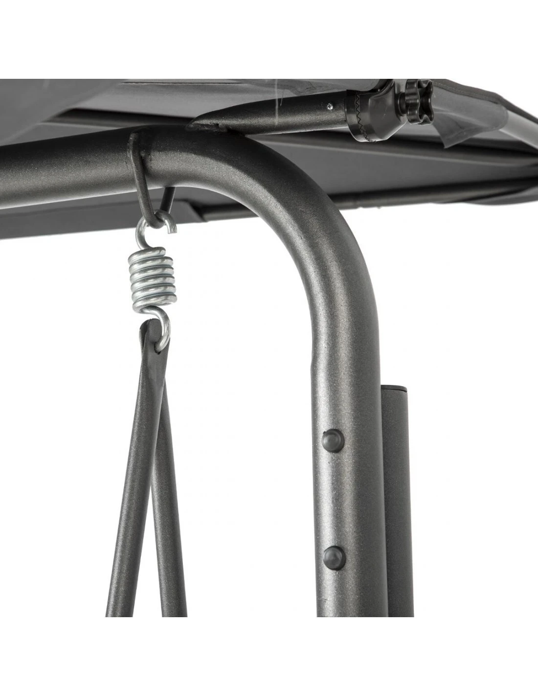 Balancelle De Jardin LAKO 3 Places - Polyester Et Acier 5 Balancelle De Jardin LAKO 3 Places - Polyester Et Acier – Image 3