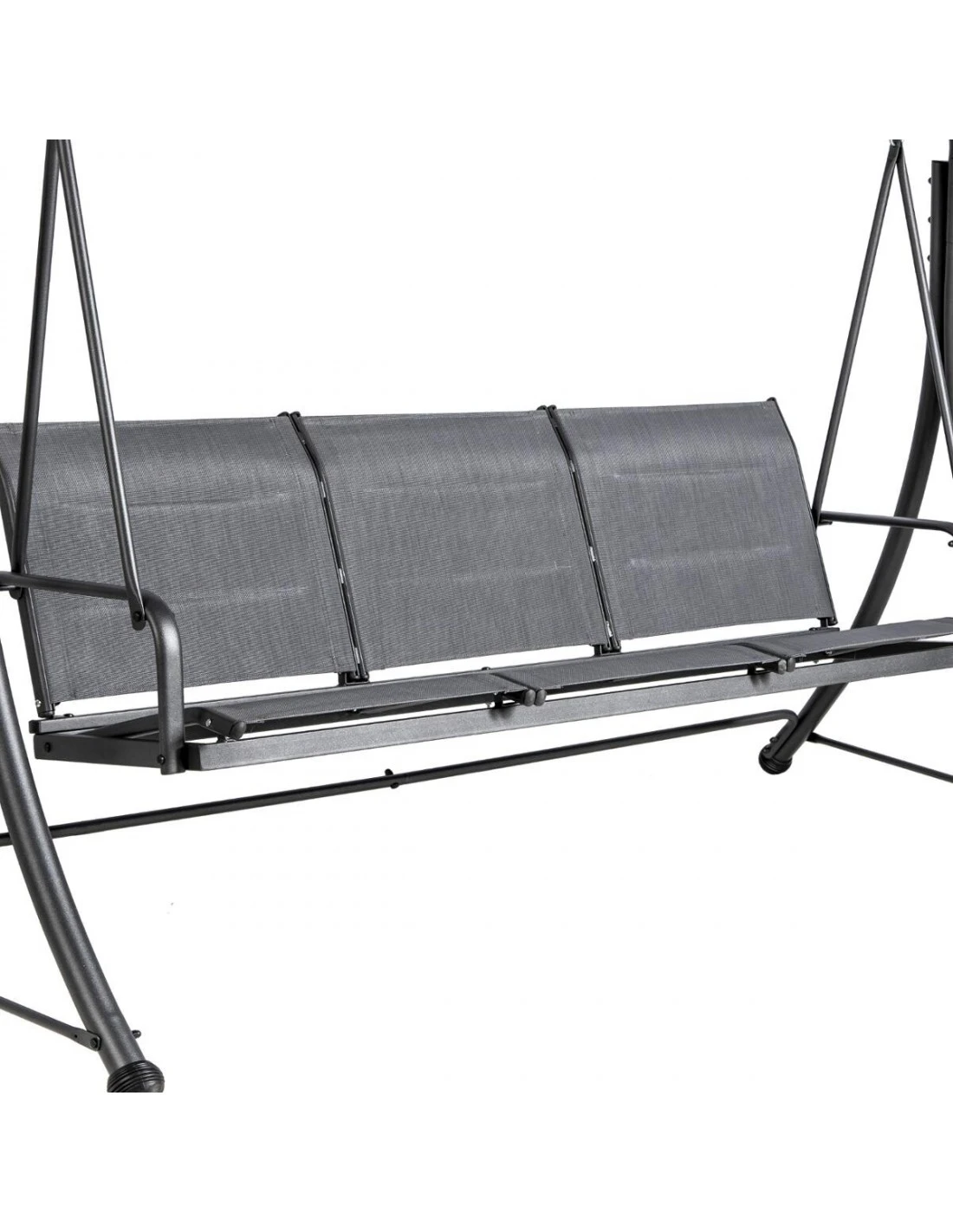 Balancelle De Jardin LAKO 3 Places - Polyester Et Acier 6 Balancelle De Jardin LAKO 3 Places - Polyester Et Acier – Image 4
