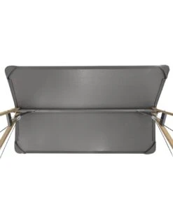 Balancelle De Jardin Soly 3 Places - Acier Effet Bois -Lafuma Soldes Boutique balancelle de jardin soly 3 places acier effet bois 3