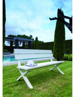 Devant -Lafuma Soldes Boutique banc de jardin crossway aluminium au choix 3