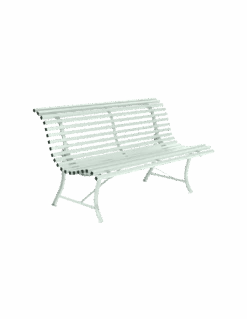 Banc De Jardin Louisiane L.150 Cm - Métal - Menthe Glaciale
