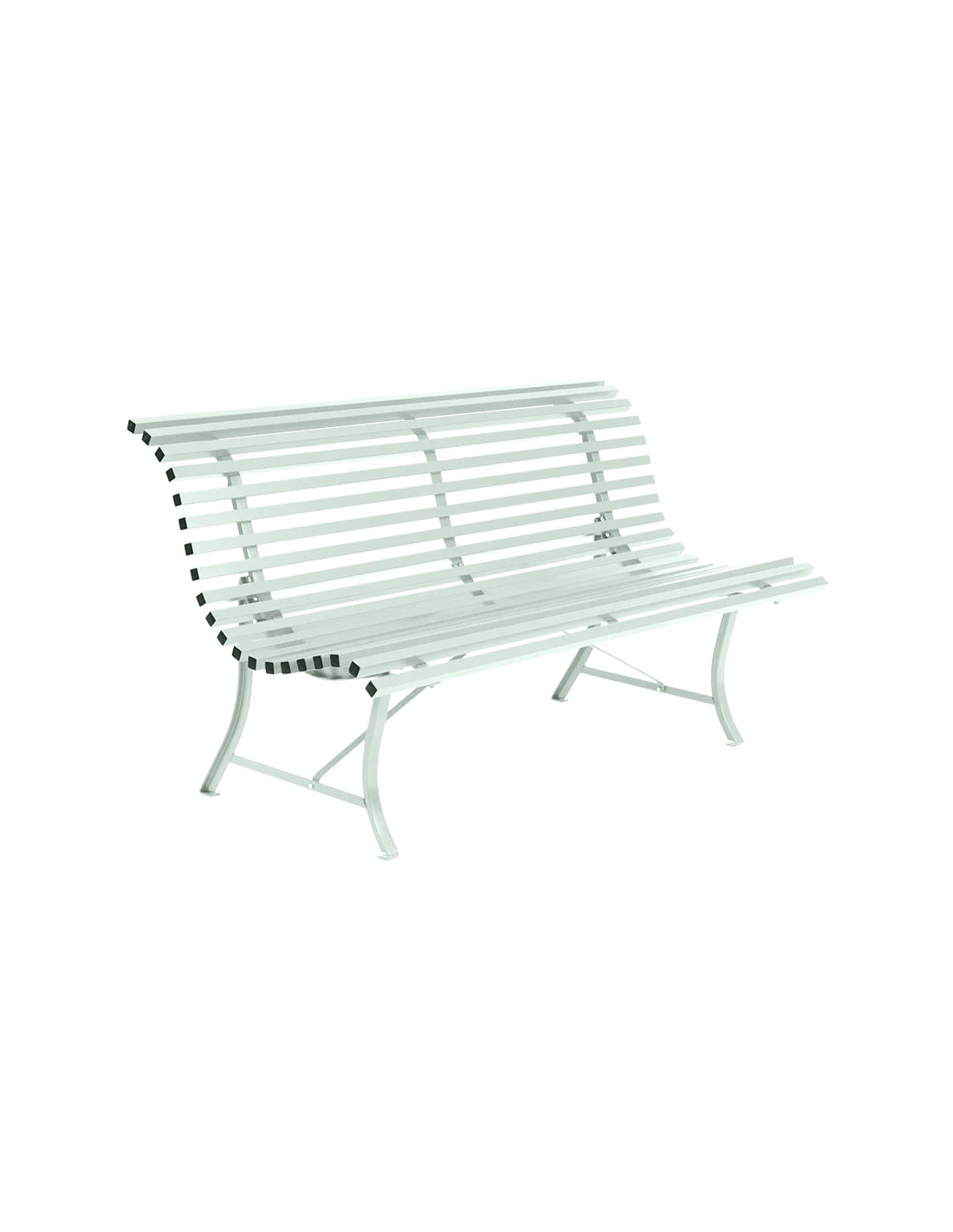 Banc De Jardin Louisiane L.150 Cm - Métal - Menthe Glaciale 3 Banc De Jardin Louisiane L.150 Cm - Métal - Menthe Glaciale