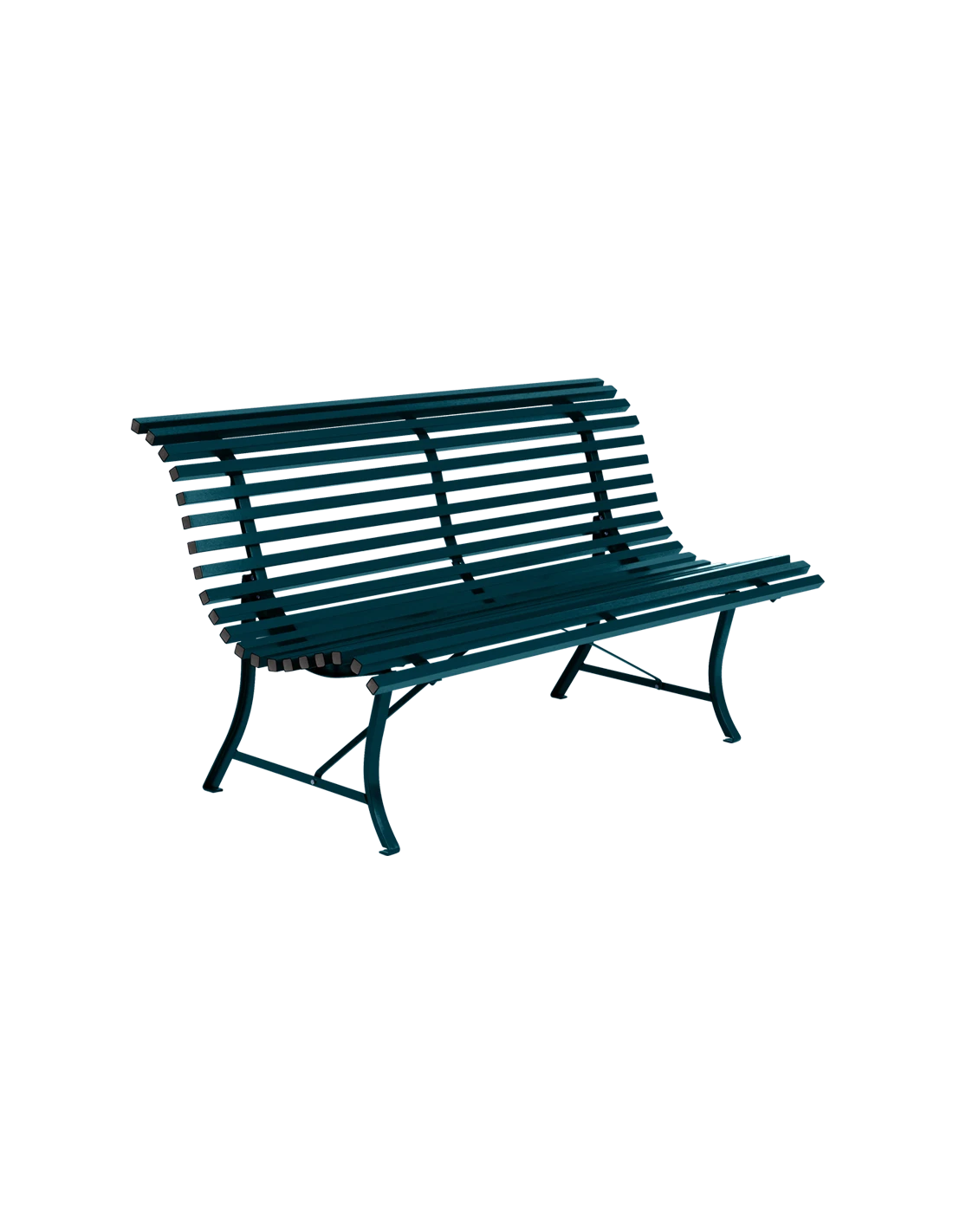 Banc De Jardin Louisiane L.150 Cm - Métal - Carbone 3 Banc De Jardin Louisiane L.150 Cm - Métal - Carbone