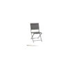 Chaise De Jardin AXANT Pliable - Aluminium Et Texaline - Anthracite / Graphite -Lafuma Soldes Boutique chaise de jardin axant pliable aluminium et texaline anthracite graphite