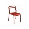 Chaise De Jardin EOS Empilable En Aluminium - Rouge -Lafuma Soldes Boutique chaise de jardin eos empilable en aluminium coloris au choix 1