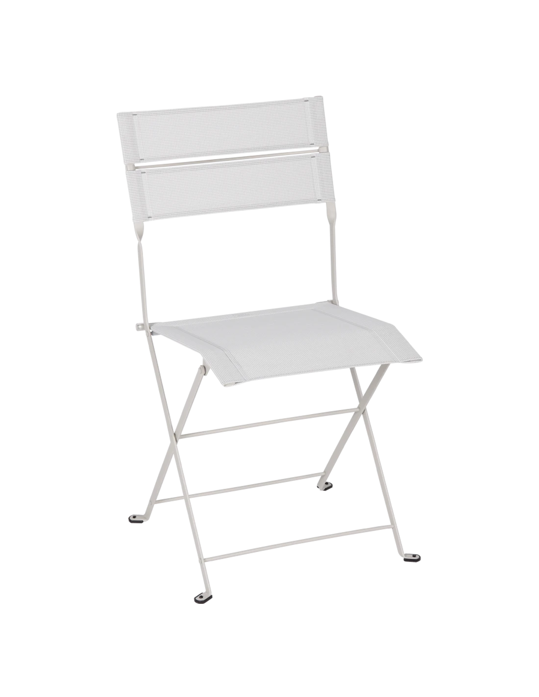 Chaise De Jardin Latitude Pliante - Acier Et Batyline - Gris Argile 3 Chaise De Jardin Latitude Pliante - Acier Et Batyline - Gris Argile