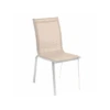 Chaise Empilable Axant Lin / Blanc -Lafuma Soldes Boutique chaise empilable axant lin blanc