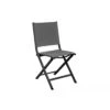 Chaise Julia - Graphite -Lafuma Soldes Boutique chaise julia graphite