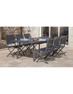 Chaise Pliante Élégance - Aluminium Grey - Grey / BB -Lafuma Soldes Boutique chaise pliante elegance aluminium grey 3