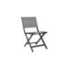 Chaise Pliante Nils - Anthracite Textylène Argent 2 Chaise Pliante Nils - Anthracite Textylène Argent -Lafuma Soldes Boutique chaise pliante nils plusieurs coloris 6