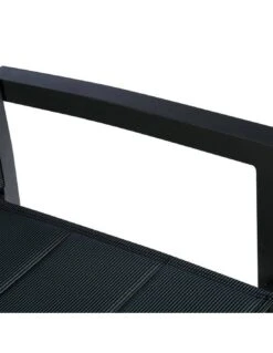 Fauteuil De Jardin Allure Empilable - Aluminium Et Texaline Matelassée - Graphite / Poivre -Lafuma Soldes Boutique fauteuil de jardin allure empilable aluminium et texaline matelassee graphite poivre 2