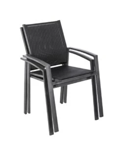 Fauteuil De Jardin Axiome En Aluminium Poivre Et Graphite -Lafuma Soldes Boutique fauteuil de jardin axiome en aluminium poivre et graphite 2