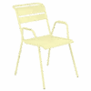 Fauteuil De Jardin Monceau XL Empilable Métal - Citron Givré -Lafuma Soldes Boutique fauteuil de jardin monceau xl empilable metal 3