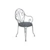 Fauteuil De Jardin Montmartre Empilable En Métal - Vert Opaline -Lafuma Soldes Boutique fauteuil de jardin montmartre metal empilable