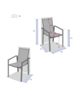 Fauteuil De Jardin Pavane - Aluminium Et Texaline - Blanc Et Noisette 15 Fauteuil De Jardin Pavane - Aluminium Et Texaline - Blanc Et Noisette -Lafuma Soldes Boutique fauteuil de jardin pavane aluminium et texaline 6