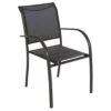 Fauteuil De Jardin Piazza Empilable - Aluminium Graphite - Graphite / Anthracite -Lafuma Soldes Boutique fauteuil de jardin piazza empilable aluminium graphite graphite anthracite