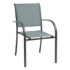 Fauteuil De Jardin Piazza Empilable - Aluminium Graphite - Graphite / Jade -Lafuma Soldes Boutique fauteuil de jardin piazza empilable aluminium graphite graphite jade