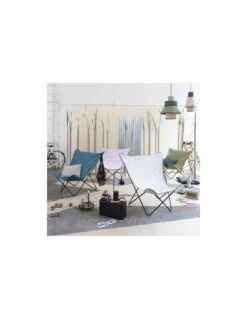 Fauteuil Design Pop Up XL Airlon - Lafuma - Bleu Delft -Lafuma Soldes Boutique fauteuil design pop up xl airlon lafuma 2