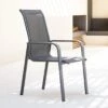 Fauteuil Dossier Haut Empilable Essentia - Aluminium Graphite 2 Fauteuil Dossier Haut Empilable Essentia - Aluminium Graphite -Lafuma Soldes Boutique fauteuil dossier haut empilable essentia aluminium graphite