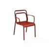 Fauteuil EOS Empilable En Aluminium - Rouge -Lafuma Soldes Boutique fauteuil eos empilable en aluminium coloris au choix 1