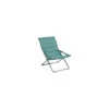 Fauteuil Relax De Jardin MILOS - Assise Matelassée - Vert Jade -Lafuma Soldes Boutique fauteuil relax de jardin milos assise matelassee vert jade