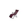 Fauteuil Relax Decima - Inclinable 8 Positions - Graphite / Bordeaux -Lafuma Soldes Boutique fauteuil relax decima inclinable 8 positions graphite bordeaux