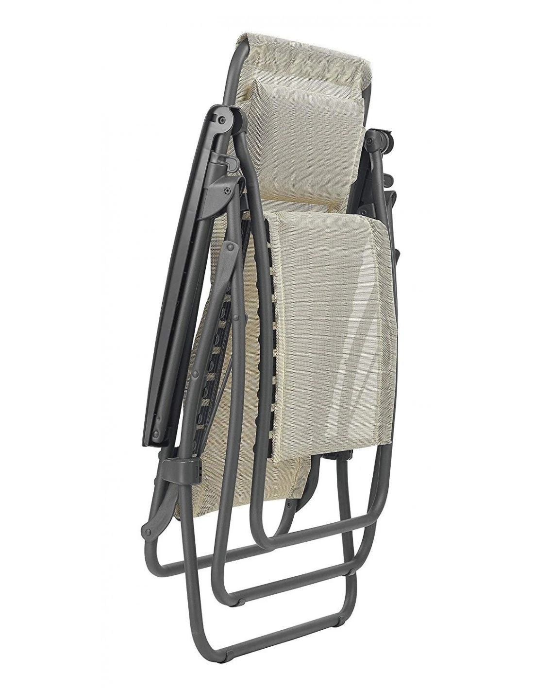 Lafuma Fauteuil Relax R Clip Batyline Seigle 4 Lafuma Fauteuil Relax R Clip Batyline Seigle – Image 2