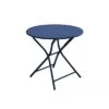Guéridon Pliant Globe Ø80 Cm En Aluminium - Bleu -Lafuma Soldes Boutique gueridon pliant globe o80 cm en aluminium 3