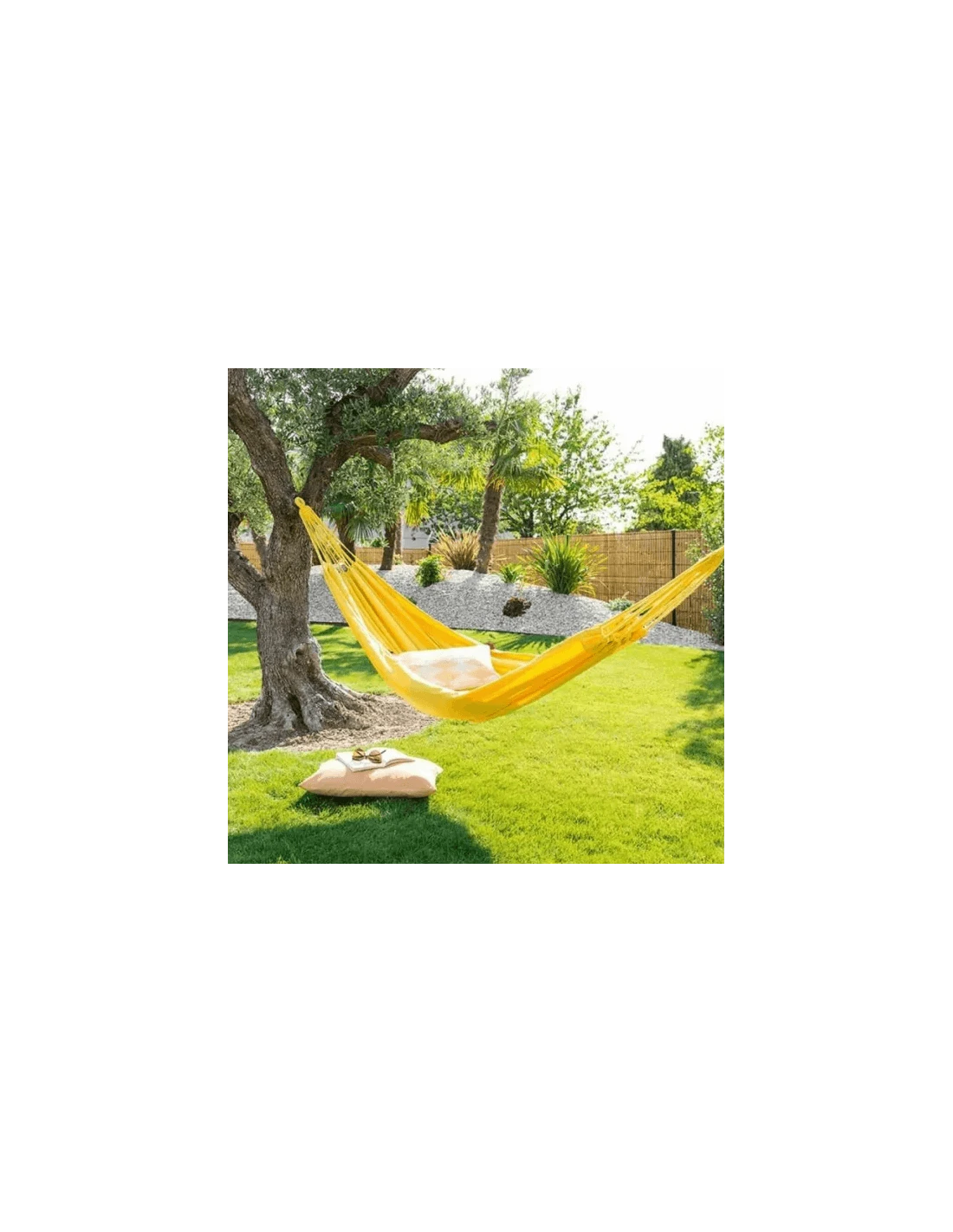 Hamac De Jardin Yaqui - L.200 X P.80 Cm - Curry 4 Hamac De Jardin Yaqui - L.200 X P.80 Cm - Curry – Image 2