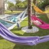 Hamac De Jardin Yaqui - L.200 X P.80 Cm - Lavande 1 Hamac De Jardin Yaqui - L.200 X P.80 Cm - Lavande -Lafuma Soldes Boutique hamac de jardin yaqui l200 x p80 cm lavande