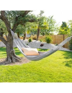 Hamac Yaqui Uni - L.200 X P.150 Cm - Framboise -Lafuma Soldes Boutique hamac yaqui uni l200 x p150 cm coloris au choix 22