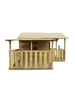 Maisonnette BLANKA En Bois Traité Avec Plancher -Lafuma Soldes Boutique maisonnette blanka en bois traite avec plancher 2