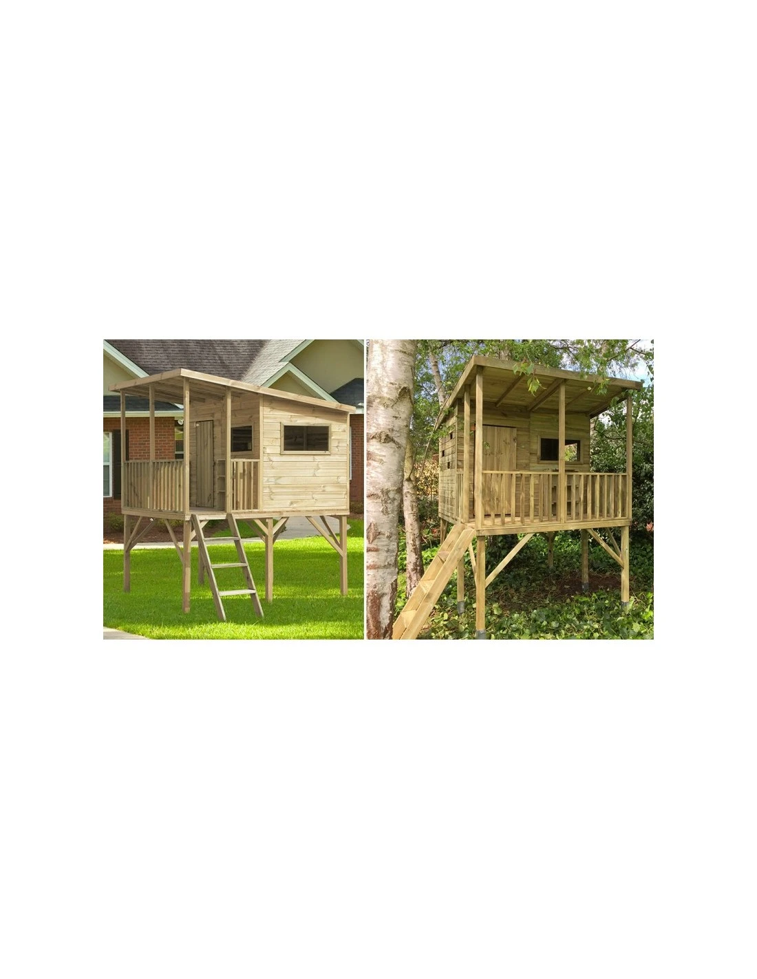 Maisonnette En Bois Galibier Robinson Sur Pilotis 4 Maisonnette En Bois Galibier Robinson Sur Pilotis – Image 2