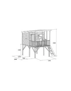 Maisonnette En Bois Galibier Robinson Sur Pilotis 7 Maisonnette En Bois Galibier Robinson Sur Pilotis -Lafuma Soldes Boutique maisonnette en bois galibier robinson sur pilotis 2