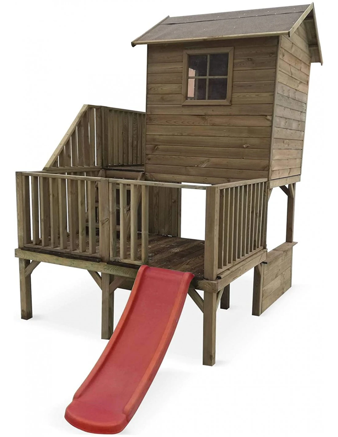 Maisonnette HUBERT Sur Pilotis Avec Bac à Sable 5 Maisonnette HUBERT Sur Pilotis Avec Bac à Sable – Image 3