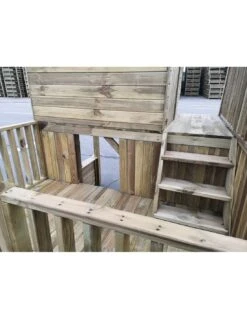 Maisonnette HUBERT Sur Pilotis Avec Bac à Sable 18 Maisonnette HUBERT Sur Pilotis Avec Bac à Sable -Lafuma Soldes Boutique maisonnette hubert sur pilotis avec bac a sable 6