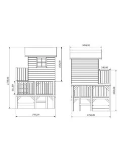 Maisonnette HUBERT Sur Pilotis Avec Bac à Sable 20 Maisonnette HUBERT Sur Pilotis Avec Bac à Sable -Lafuma Soldes Boutique maisonnette hubert sur pilotis avec bac a sable 8