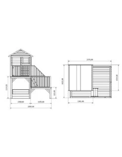 Maisonnette HUBERT Sur Pilotis Avec Bac à Sable 21 Maisonnette HUBERT Sur Pilotis Avec Bac à Sable -Lafuma Soldes Boutique maisonnette hubert sur pilotis avec bac a sable 9