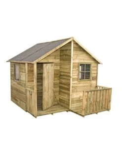 Maisonnette Loulou En Bois Avec Plancher Traité