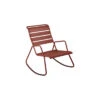 Rocking Chair Monceau En Métal - Ocre Rouge 2 Rocking Chair Monceau En Métal - Ocre Rouge -Lafuma Soldes Boutique rocking chair monceau en metal ocre rouge