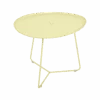 Table Basse Cocotte Ø44.5 Cm - Métal Plateau Amovible - Citron Givré -Lafuma Soldes Boutique table basse cocotte o445 cm metal plateau amovible citron givre