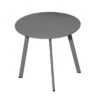 Table Basse D'appoint Massaï Ø40 Cm En Acier époxy - Graphite -Lafuma Soldes Boutique table basse d appoint massai o40 cm en acier epoxy 1