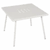 Table Basse De Jardin Monceau Métal Carrée 57 X 57 Cm - Gris Argile -Lafuma Soldes Boutique table basse de jardin monceau metal carree 57 x 57 cm gris argile