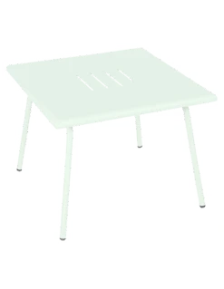 Table Basse De Jardin Monceau Métal Carrée 57 X 57 Cm - Menthe Glaciale