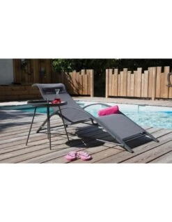 Table Basse Flower Ronde En Acier Avec Plateau Amovible - Gris 9 Table Basse Flower Ronde En Acier Avec Plateau Amovible - Gris -Lafuma Soldes Boutique table basse flower ronde en acier avec plateau amovible 5