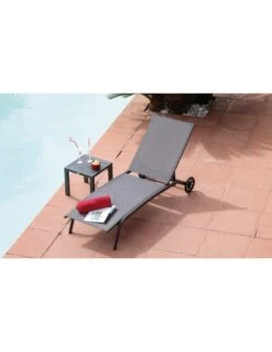 Table Basse Lou Carrée 40 X 40 Cm Graphite - Graphite -Lafuma Soldes Boutique table basse lou carree 40 x 40 cm graphite 1